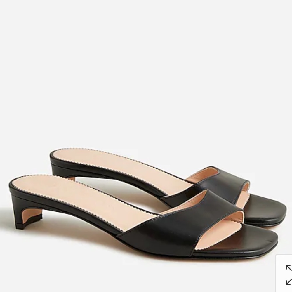 J Crew Lina kitten-heel sandals BH409